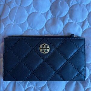 Tory Burch Black Quilted Wallet